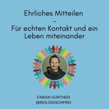Kennenlernvortrag Ehrliches Mitteilen